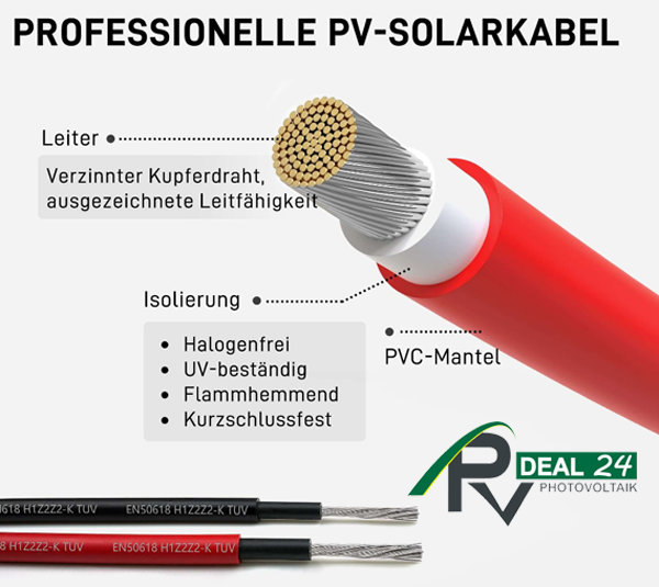 MC4 Stecker für PV Kabel